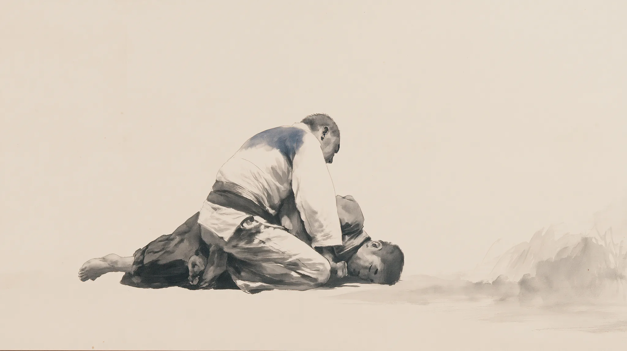 Ink illustration — Position before submission, finally explained