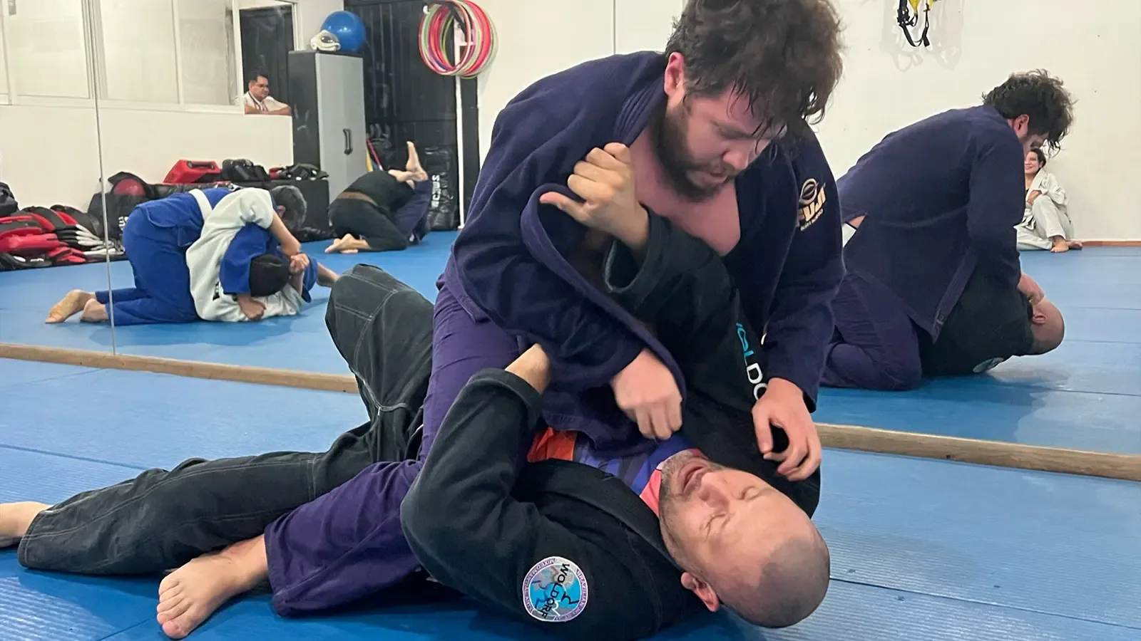 Dojo KNS, published in full as 'Ki No Sekai Karate - Do' — its own site carries address, contact, dedicated jiu-jitsu programme pages and a trial offer
