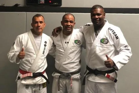 GFTeam Matriz — GFTeam's own history corrects the popular etymology: 'GF' traces to founding backer Pedro Gama Filho (1996), and 'Grappling Fight Team' was a name adopted only after the university tie was severed
