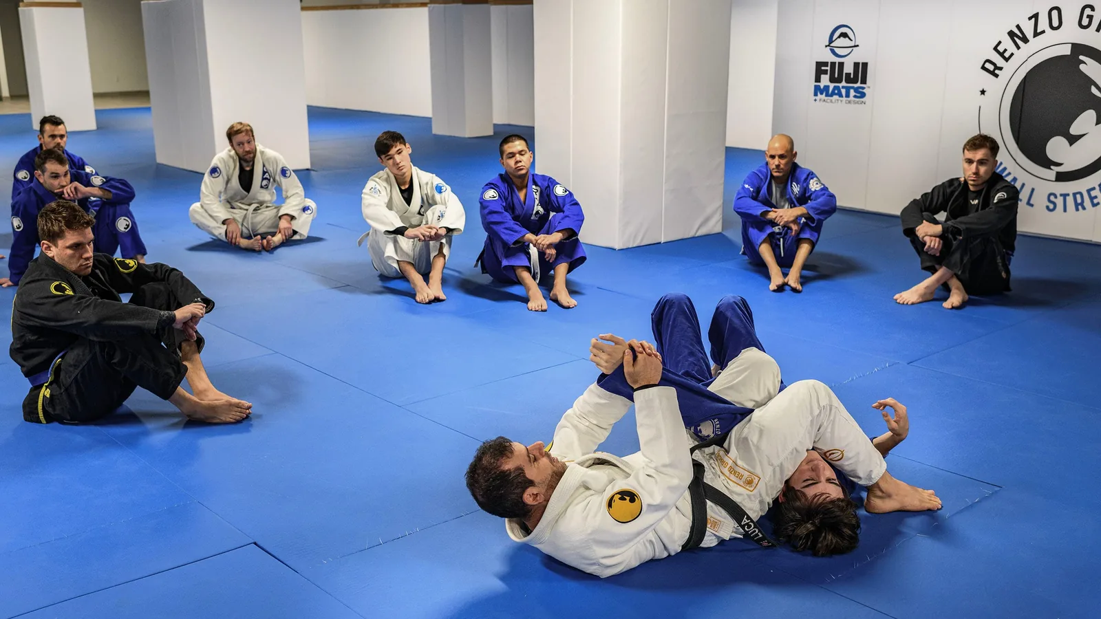 Renzo Gracie Jiu-Jitsu Wall Street, geöffnet seit August 2023 — dieselbe Betreiberfirma wie der UWS-Raum