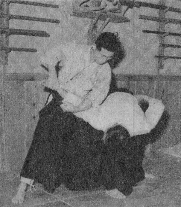 Vorführung einer Takenouchi-ryū-Technik